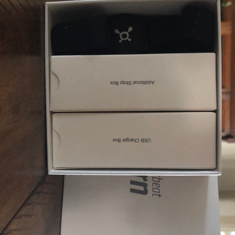 Orange Theory arm monitor